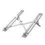 Suport laptop Serioux, SRXNCPU6, material aluminiu, dimensiune deschisă: 197x255x4mm,dimensiune pliată: 60 x 250 x 4mm, grosime: